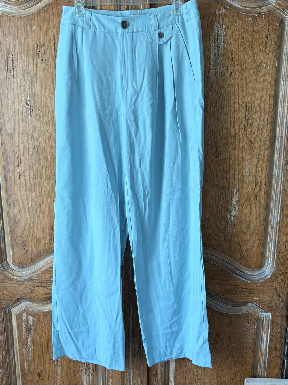 a new day women’s Light Blue Wide Leg trousers  High-Rise Pants size 8